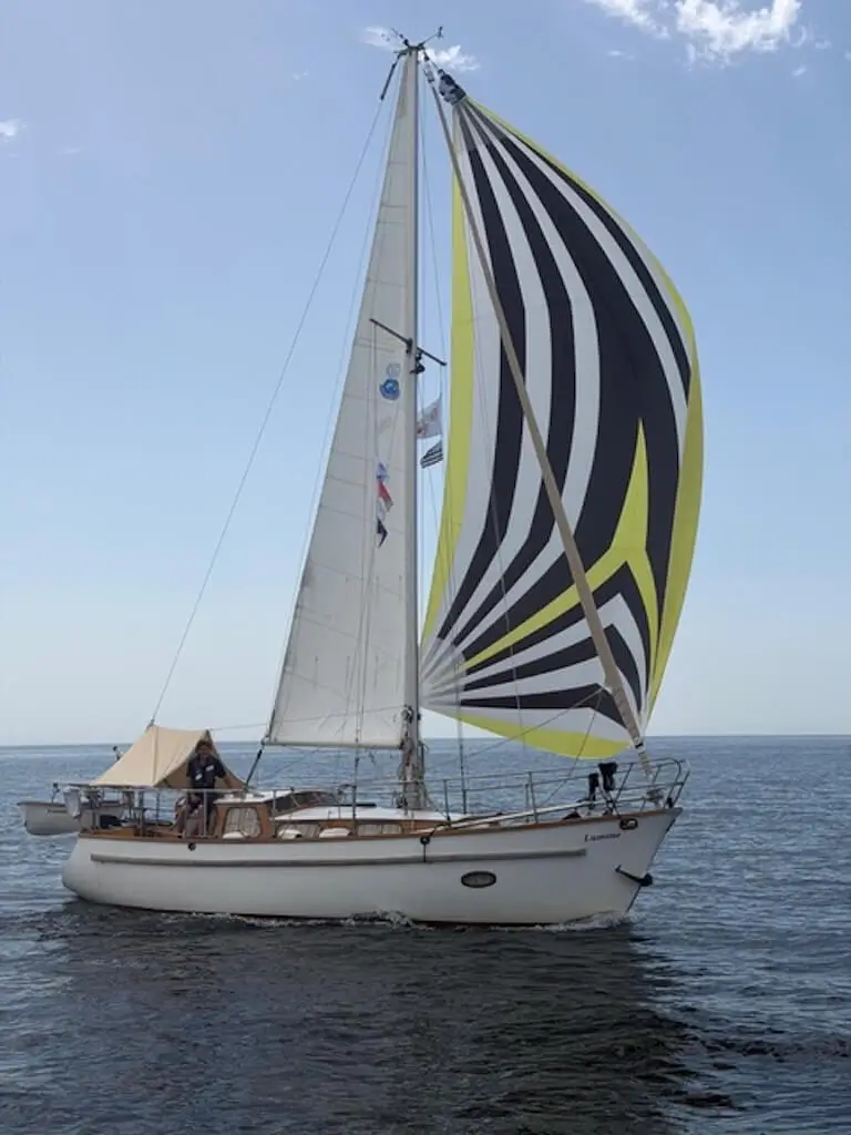 Novarra spinnaker asymmetrique